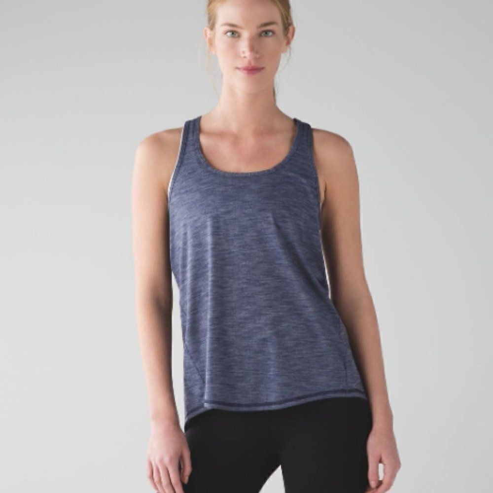Lululemon Salute the Sun Heathered Cadet Blue 6